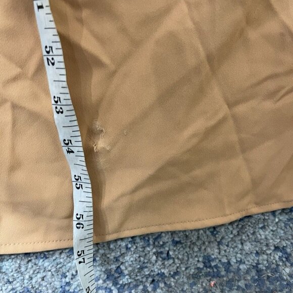 WAYF Dress Maxi Dress Side Crunch Orange Size 8 - Picture 5 of 11